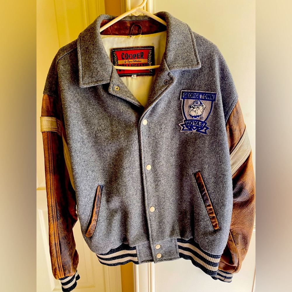 Georgetown Hoyas Cooper Collegiate Bomber Jacket